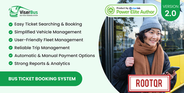 ViserBus v2.0 - Bus Ticket Booking System